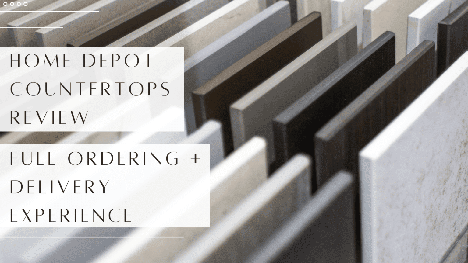 Home Depot Countertops Review [Our Real Experience]